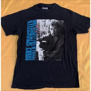 Vintage 1988 Bruce Springsteen Tunnel of Love Express Tour Shirt L Single Stitch
